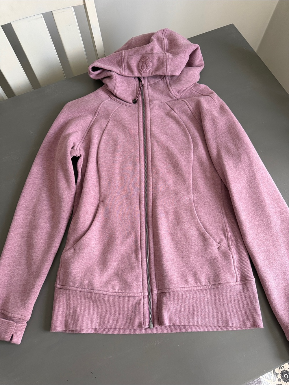 lululemon athletica Cozy Full-Zip Hooded Jacket - Dusty Mauve